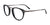 EasyClip EC485 Eyeglasses with Clip-on Sunglasses | Size 49 / Black & Grey