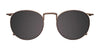 EasyClip EC485 Eyeglasses with Clip-on Sunglasses | Size 49 / Clip Only (Color №010)