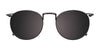 EasyClip EC485 Eyeglasses with Clip-on Sunglasses | Size 49 / Clip Only (Color №050)