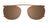EasyClip EC486 Eyeglasses with Clip-on Sunglasses | Size 44 / Clip Only (Color №010)