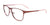 EasyClip EC487 Eyeglasses with Clip-on Sunglasses | Size 55 / Satin Brown & Light Pink