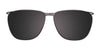EasyClip EC487 Eyeglasses with Clip-on Sunglasses | Size 55 / Matt Red & Shiny Red