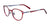 EasyClip EC489 Eyeglasses | Size 42 / Matt Red & Matt Light Blue