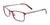 EasyClip EC492 Eyeglasses | Size 44 / Matt Red & Matt Silver