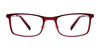 EasyClip EC492 Eyeglasses | Size 44 / Matt Blue & Matt Orange