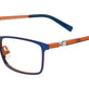 Matt Blue & Matt Orange