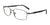 EasyClip EC493 Eyeglasses with Clip-on Sunglasses | Size 56 / Shiny Gunmetal & Black