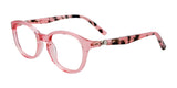 EasyClip EC495 Eyeglasses Pink Crystal