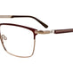Matt Dark Brown & Gold