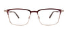 EasyClip EC496 Eyeglasses with Clip-on Sunglasses | Size 55 / Matt Black & Dark Grey