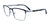 EasyClip EC496 Eyeglasses with Clip-on Sunglasses | Size 55 / Matt Navy & Light Blue