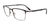 EasyClip EC496 Eyeglasses with Clip-on Sunglasses | Size 55 / Matt Black & Dark Grey
