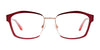 EasyClip EC497 Eyeglasses with Clip-on Sunglasses | Size 53 / Satin Dark Brown & Shiny Gold