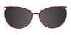 EasyClip EC498 Eyeglasses with Clip-on Sunglasses | Size 51 / Blue & Purple