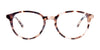 EasyClip EC499 Eyeglasses with Clip-on Sunglasses | Size 49 / Demi Brown