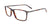 EasyClip EC500 Eyeglasses with Clip-on Sunglasses | Size 59 / Brown Marbled