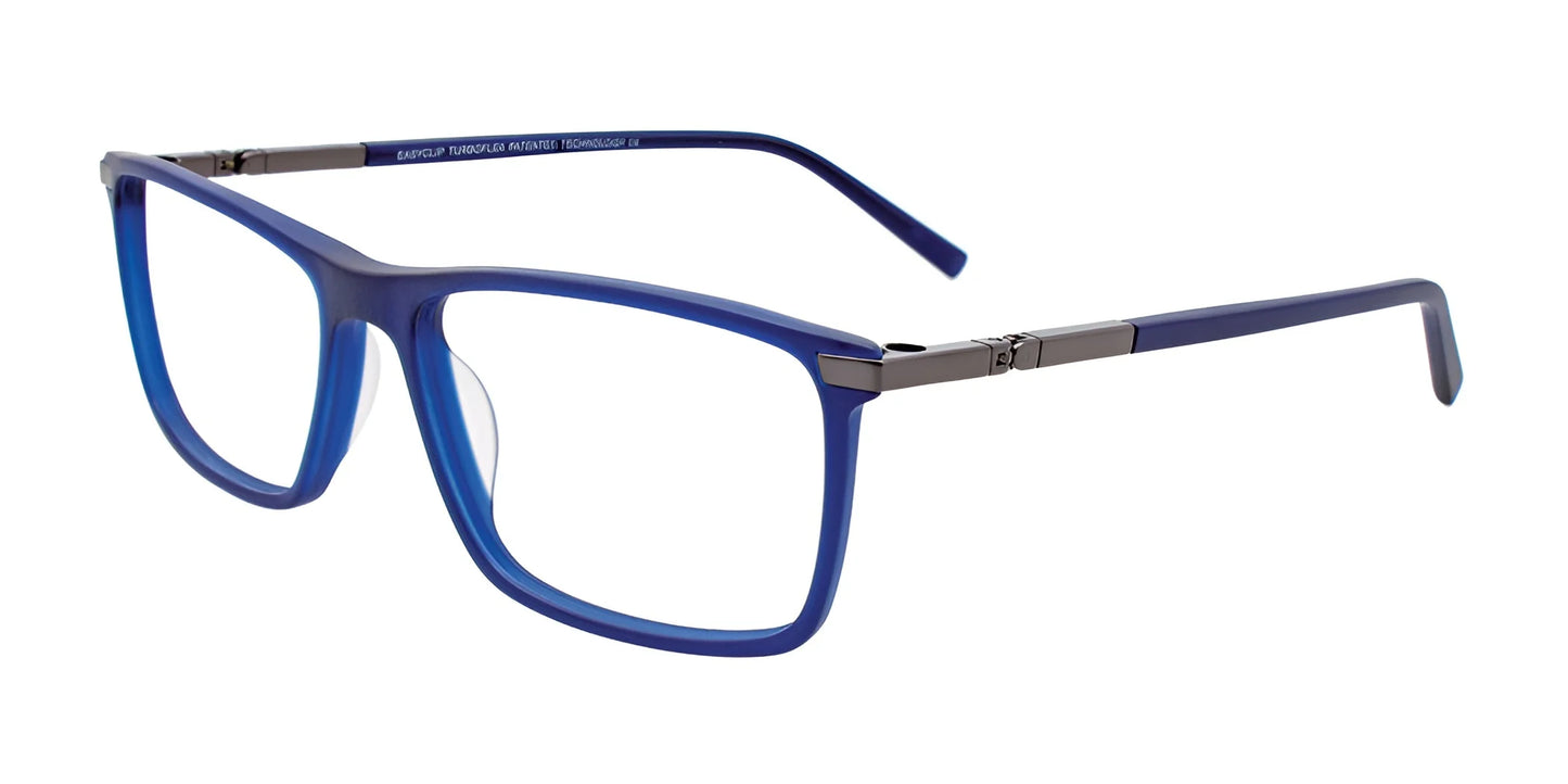 EasyClip EC500 Eyeglasses with Clip-on Sunglasses Navy & Onyx