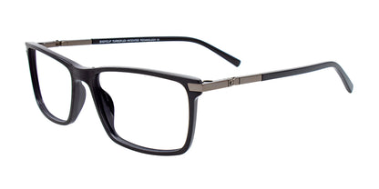 EasyClip EC500 Eyeglasses with Clip-on Sunglasses Black & Onyx