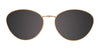 EasyClip EC501 Eyeglasses with Clip-on Sunglasses | Size 51 / Satin Gold & Silver