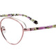 Satin Light Pink & Silver