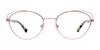 EasyClip EC501 Eyeglasses with Clip-on Sunglasses | Size 51 / Satin Gold & Silver