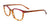 EasyClip EC503 Eyeglasses with Clip-on Sunglasses | Size 51 / Brown Marbled & Red