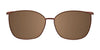EasyClip EC503 Eyeglasses with Clip-on Sunglasses | Size 51 / Clip Only (Color №010)