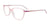 EasyClip EC504 Eyeglasses with Clip-on Sunglasses | Size 54 / Light Pink & Lavender