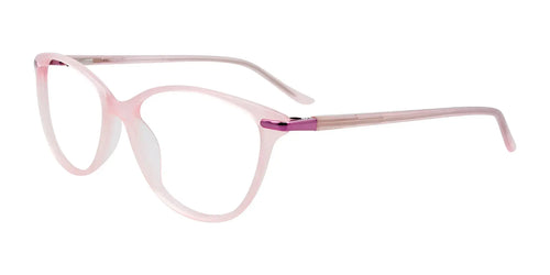 EasyClip EC504 Eyeglasses with Clip-on Sunglasses / Size 54 / Light Pink & Lavender