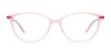 EasyClip EC504 Eyeglasses with Clip-on Sunglasses | Size 54 / Light Pink & Lavender