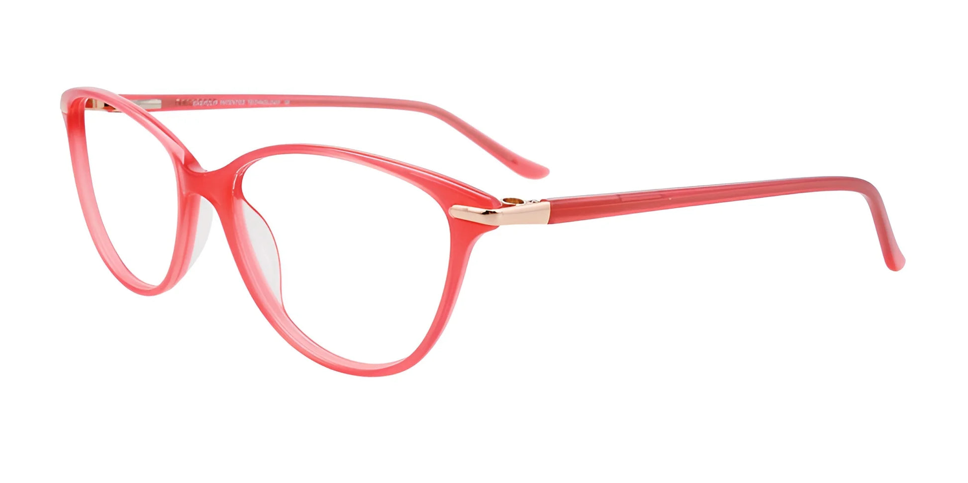EasyClip EC504 Eyeglasses Pink & Gold