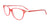 EasyClip EC504 Eyeglasses with Clip-on Sunglasses | Size 54 / Pink & Gold