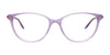 EasyClip EC504 Eyeglasses with Clip-on Sunglasses | Size 54 / Light Pink & Lavender