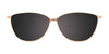 EasyClip EC504 Eyeglasses with Clip-on Sunglasses | Size 54 / Clip Only (Color №035)