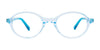 EasyClip EC505 Eyeglasses | Size 43 / Light Blue Crystal & Glitters