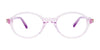 EasyClip EC505 Eyeglasses | Size 43 / Light Blue Crystal & Glitters