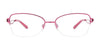 EasyClip EC508 Eyeglasses with Clip-on Sunglasses | Size 51 / Shiny Blue