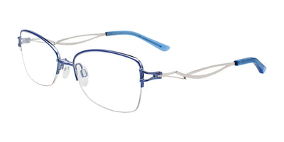 EasyClip EC508 Eyeglasses with Clip-on Sunglasses | Size 51