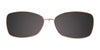 EasyClip EC508 Eyeglasses with Clip-on Sunglasses | Size 51 / Clip Only (Color №010)