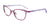 EasyClip EC509 Eyeglasses with Clip-on Sunglasses | Size 48 / Satin Light Purple & Purple