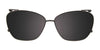 EasyClip EC511 Eyeglasses with Clip-on Sunglasses | Size 53 / Brown & Beige Marbled & Cream