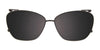 EasyClip EC511 Eyeglasses with Clip-on Sunglasses | Size 53 / Clip Only (Color №030)