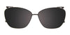 EasyClip EC511 Eyeglasses with Clip-on Sunglasses | Size 53 / Clip Only (Color №050)