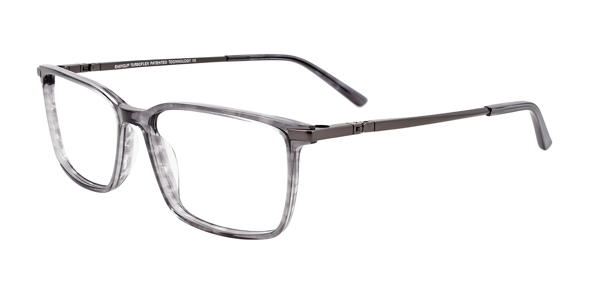 EasyClip EC512 Eyeglasses Grey Marbled