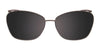 EasyClip EC514 Eyeglasses with Clip-on Sunglasses | Size 52 / Clip Only (Color №080)