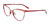 EasyClip EC515 Eyeglasses with Clip-on Sunglasses | Size 52 / Matt Gold & Matt Red