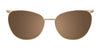 EasyClip EC515 Eyeglasses with Clip-on Sunglasses | Size 52 / Matt Blue & Matt Dark Brown