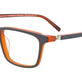 Dark Grey & Crystal Orange