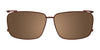 EasyClip EC516 Eyeglasses with Clip-on Sunglasses | Size 50 / Clip Only (Color №010)