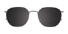 EasyClip EC517 Eyeglasses with Clip-on Sunglasses | Size 49 / Clip Only (Color №090)